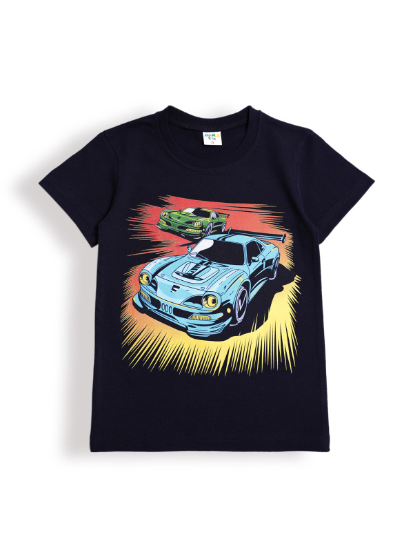 картинка КГ Футболка для мальчика 5-8 лет 100% хлопок DIAS KIDS/DK0002M/уп.4шт./меш.800шт. от BonitoKids