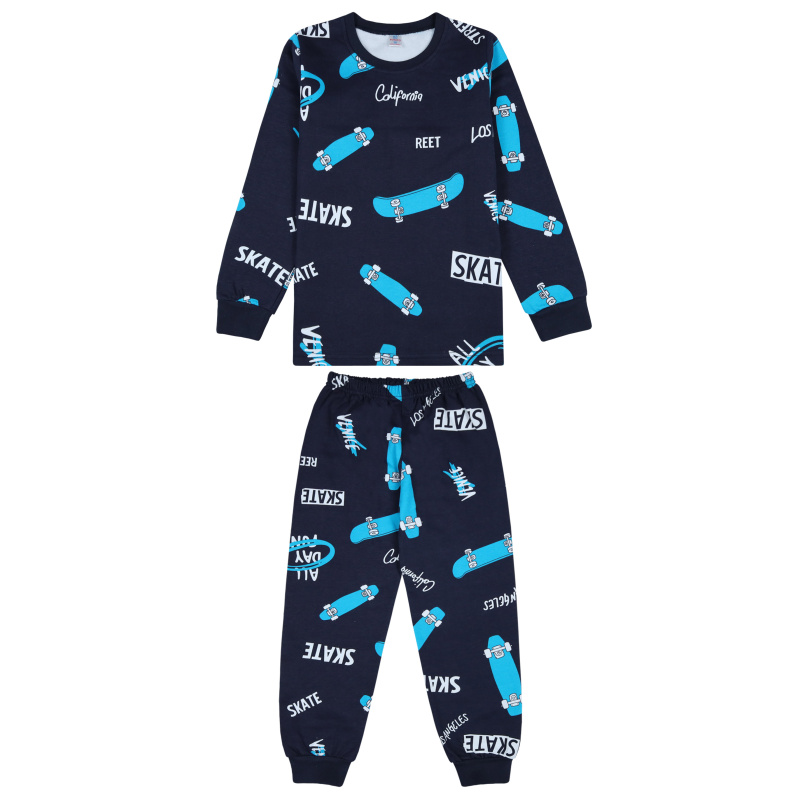 картинка БГ_ЧЗ Пижама для мальчика 7-10 лет 100% хлопок BONITO KIDS/BK0955PJM/уп.4шт./меш.144шт. от BonitoKids