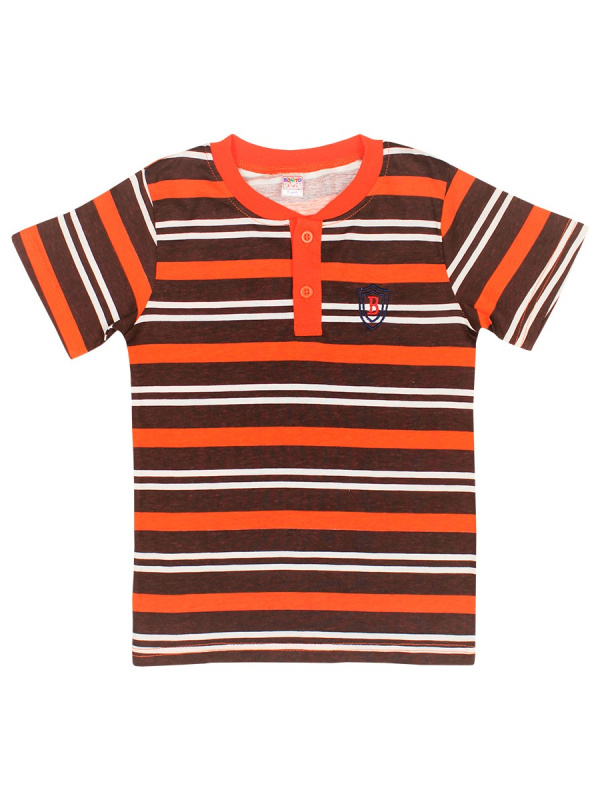 картинка ЧЗ Футболка для мальчика 6-10 лет 100% хлопок BONITO KIDS/BK106F/уп.5шт./меш.500шт. от BonitoKids