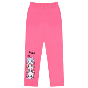 картинка БГ_ЧЗ Лосины для девочки 3-7 лет 92% хлопок, 8% лайкра BONITO KIDS/BK1527L(07-24)(ЧЗ)/уп.5шт./меш.600шт. от BonitoKids