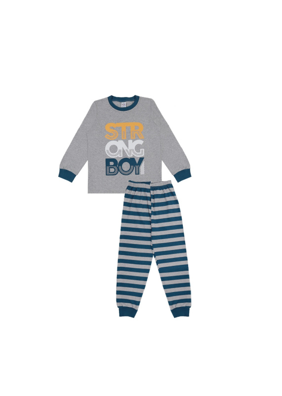 картинка ЧЗ Пижама для мальчика 7-11 лет 100% хлопок BONITO KIDS/BK1492M/уп.5шт./меш.160шт. от BonitoKids