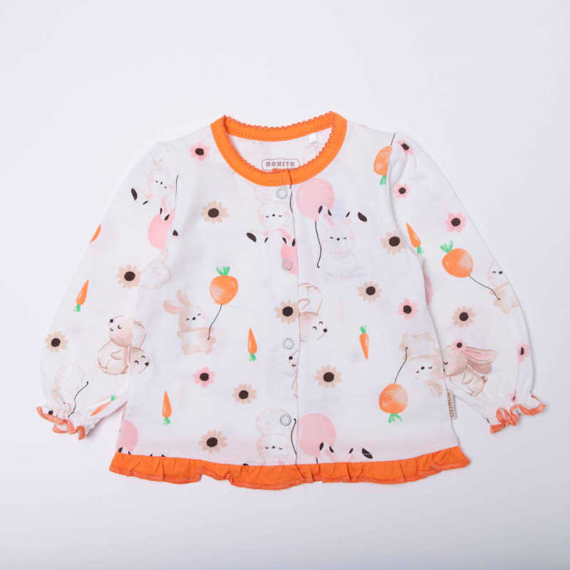 картинка ЧЗ Кофта для детей 68-86 см 100% хлопок BONITO KIDS/OP1864(ЧЗ)/уп.4шт./меш.680шт. от BonitoKids