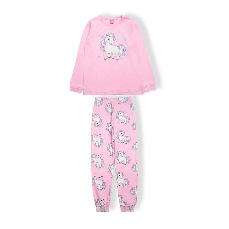 картинка ЧЗ Пижама для девочки 8-12 лет 95 % хлопок  5 эластан% BONITO KIDS/OP1928(ЧЗ)/уп.5шт./меш.200шт. от BonitoKids