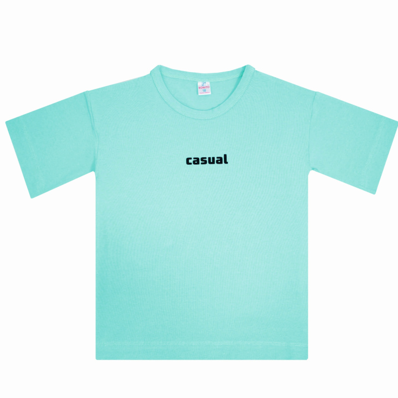 картинка БГ_ЧЗ Футболка для девочки 4-8 лет 92% хлопок, 8% лайкра BONITO KIDS/SS6126/уп.5шт./меш.555шт. от BonitoKids
