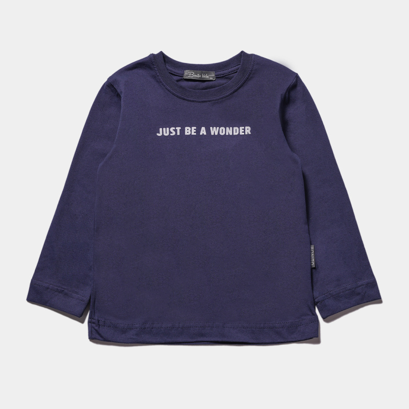 картинка КГ Лонгслив для мальчика 3-7 лет 100% хлопок BONITO KIDS/SS6154(10-24)/уп.5шт./меш.530шт. от BonitoKids