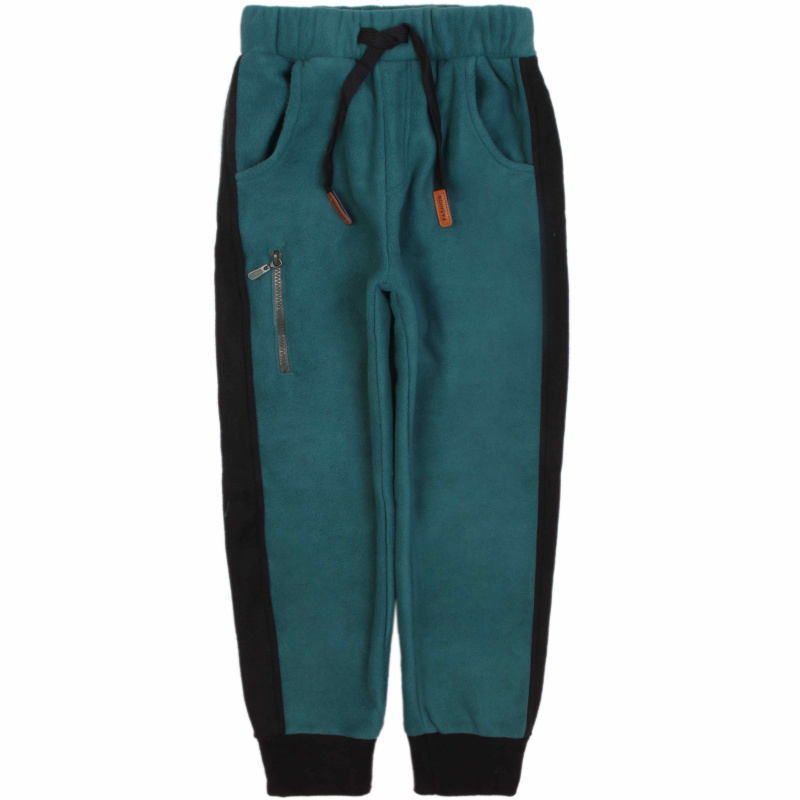 картинка ЧЗ Брюки для мальчика, 9-12 лет, 100% п/э, Флис, BONITO KIDS/OP1478(ЧЗ)/уп.4шт./меш.72шт. от BonitoKids