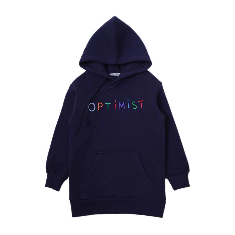 картинка БГ_ЧЗ Худи для детей 8-12 лет 87% хлопок 13% полиэстер BONITO KIDS/SS6064(01-23)(ЧЗ)/уп.5шт./меш.80шт. от BonitoKids