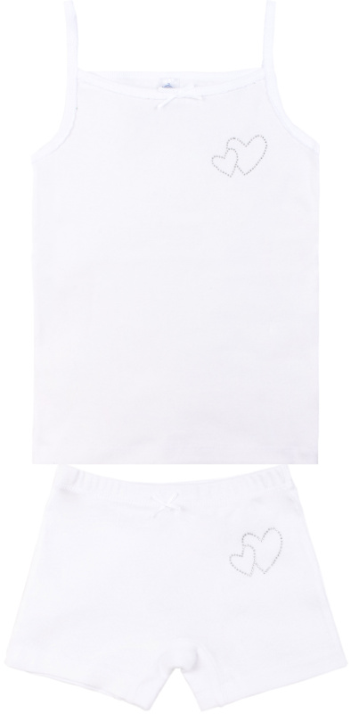 картинка БГ_ЧЗ Комплект для девочки  (майка,трусы) 8-12 лет BONITO KIDS/SS0004/уп.5шт./меш.450шт. от BonitoKids