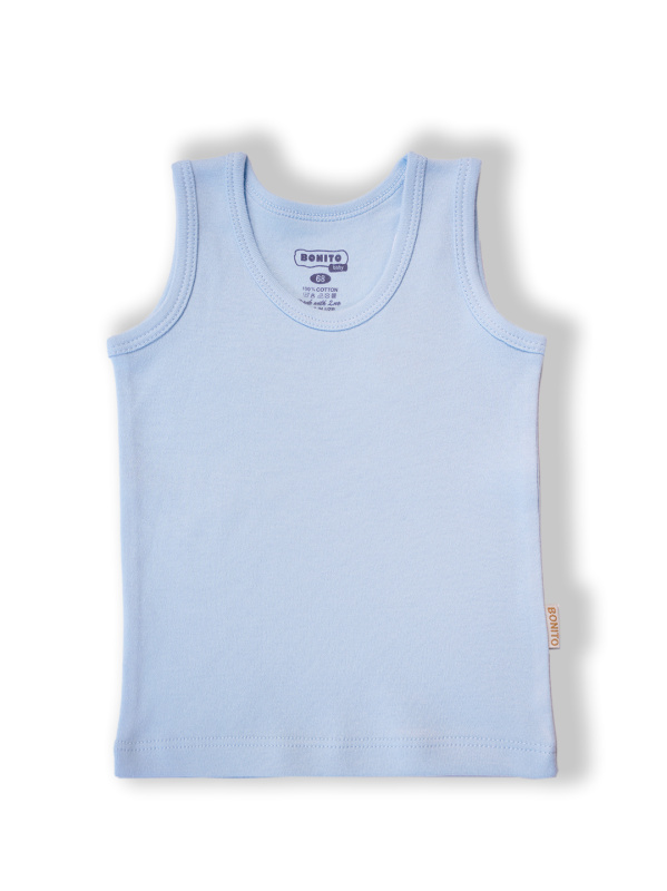 картинка ЧЗ Майка детская 68-86 см 100% хлопок BONITO KIDS/OP1921(ЧЗ)/уп.4шт/меш.784шт от BonitoKids