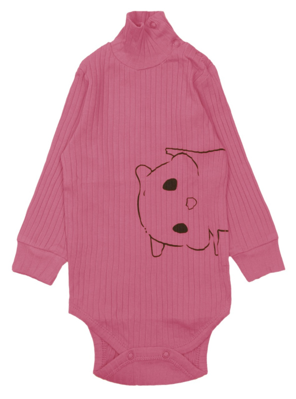 картинка ЧЗ Боди для детей  68-92 100% х/б BONITO KIDS/OP1298(ЧЗ)/уп.5шт./меш.450шт. от BonitoKids