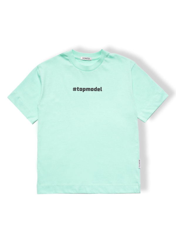 картинка БГ_ЧЗ Футболка для девочки 8-12 лет BONITO KIDS/SS6081(04-24)(ЧЗ)/уп.5шт./меш.470шт. от BonitoKids