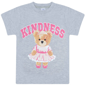 картинка БГ Футболка для девочки 1-4 лет 100% хлопок BONITO KIDS/BK0001D(02-24)/уп.4шт./меш.800шт. от BonitoKids