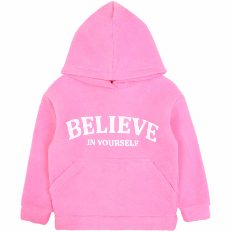 картинка ЧЗ Худи для девочки, 5-8 лет, 100% полиэстер, BONITO KIDS /уп.4шт./меш.112шт. от BonitoKids