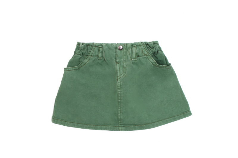 картинка ЧЗ Юбка для девочки 2-5 лет 100% хлопок BONITO KIDS/OP1189(ЧЗ)/уп.4шт./меш.288шт. от BonitoKids