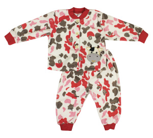 картинка Костюм из велсофта 80-98 см (100% ПЭ) BONITO KIDS/BK391KP/уп.4шт./меш.264шт. от BonitoKids