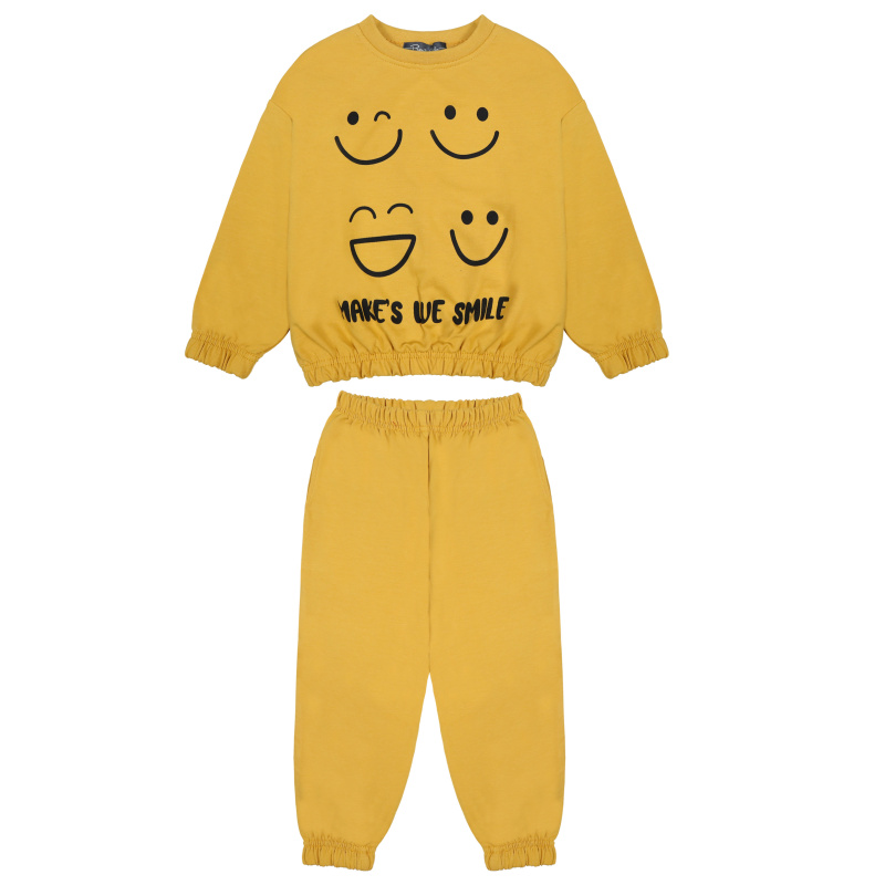 картинка КГ_БГ Комплект для детей (свитшот и штаны), 1-4 лет, 100% хлопок, BONITO KIDS/BK5442KP(01-23)/уп.4шт./меш.180шт. от BonitoKids