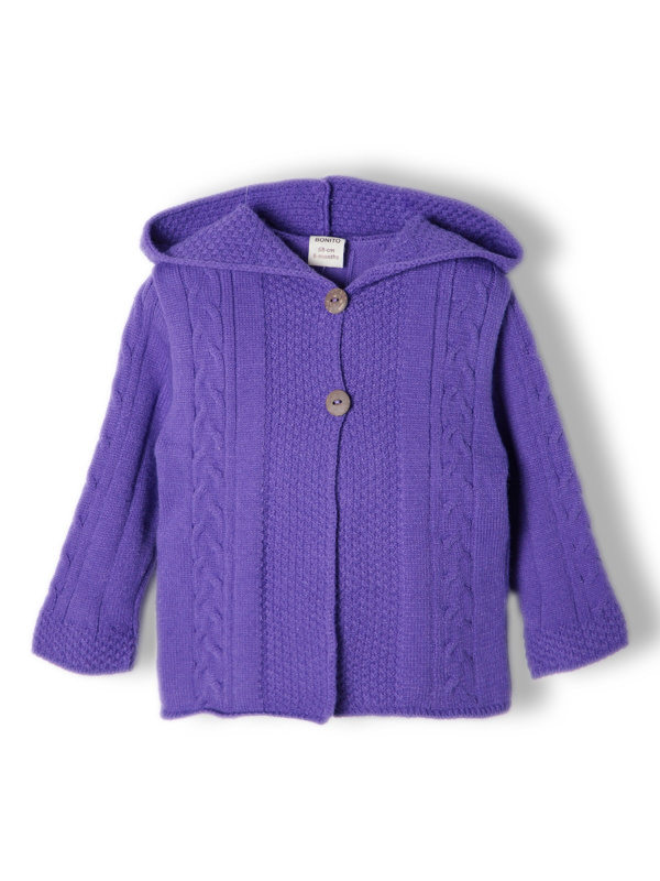 картинка Кардиган для мальчика 68-80 см 50% вискоза 22% нейлон 28% пэ BONITO KIDS/OP1570/уп.2шт./меш.216 шт. от BonitoKids