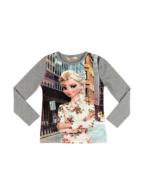 картинка КГЛ_ОТ Лонгслив для девочки 5-8 лет. 65% х/б 5% лайкра,30% пэ. BONITO KIDS/BK982F/уп.4шт./меш.540шт. от BonitoKids