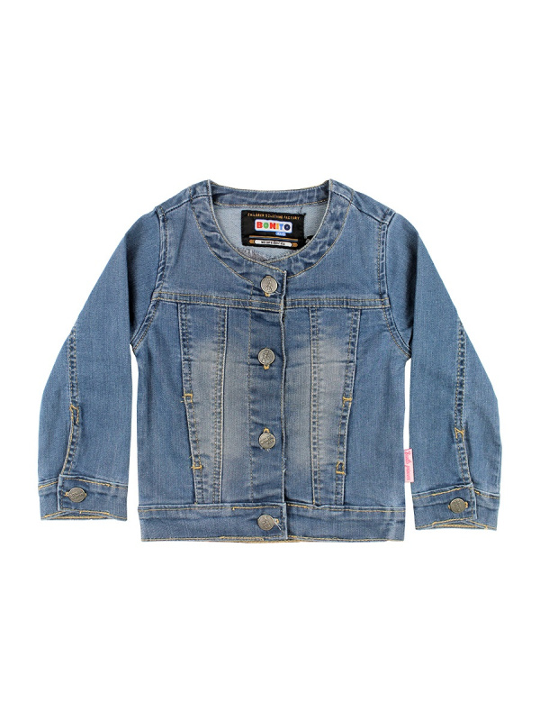 картинка ЧЗ Пиджак для девочки 2-5 лет 100% хлопок BONITO KIDS/OP741П(ЧЗ)/уп.4шт./меш.128шт. от BonitoKids