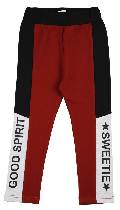 картинка ЧЗ Лосины для девочки 3-7 лет 65% хлопок, 27% полиэстер, 8% эластан BONITO KIDS/OP1255(ЧЗ)/уп.5шт./меш.325шт. от BonitoKids