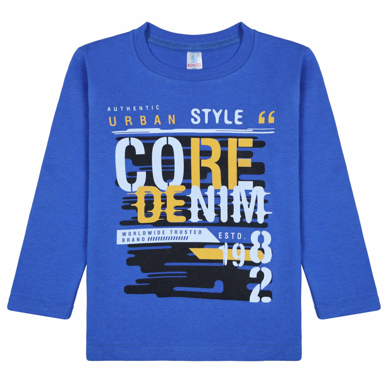 картинка БГ Кофта для мальчика 4-8 лет BONITO KIDS/BK0467M(01-23)/уп.5шт./меш.400шт. от BonitoKids