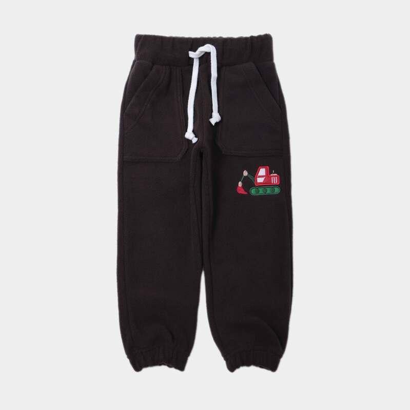 картинка ЧЗ Брюки для мальчика, 3-7 лет, 100% п/э, BONITO KIDS/OP1446(06-23)(ЧЗ)/уп.5шт./меш.120шт. от BonitoKids