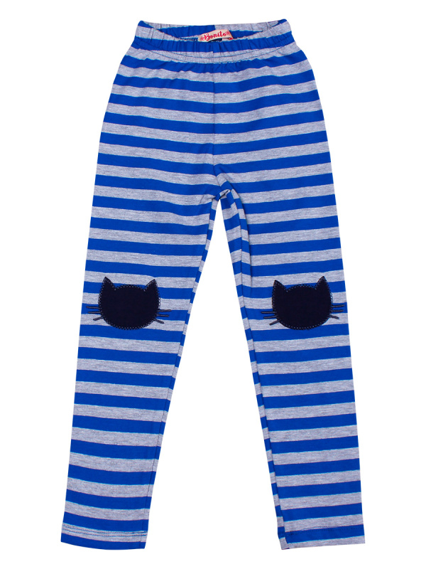картинка ЧЗ Лосины для девочки 2-6 лет 92% хлопок, 8% лайкра BONITO KIDS/BK1298L(ЧЗ)/уп.5 шт./меш.650 от BonitoKids