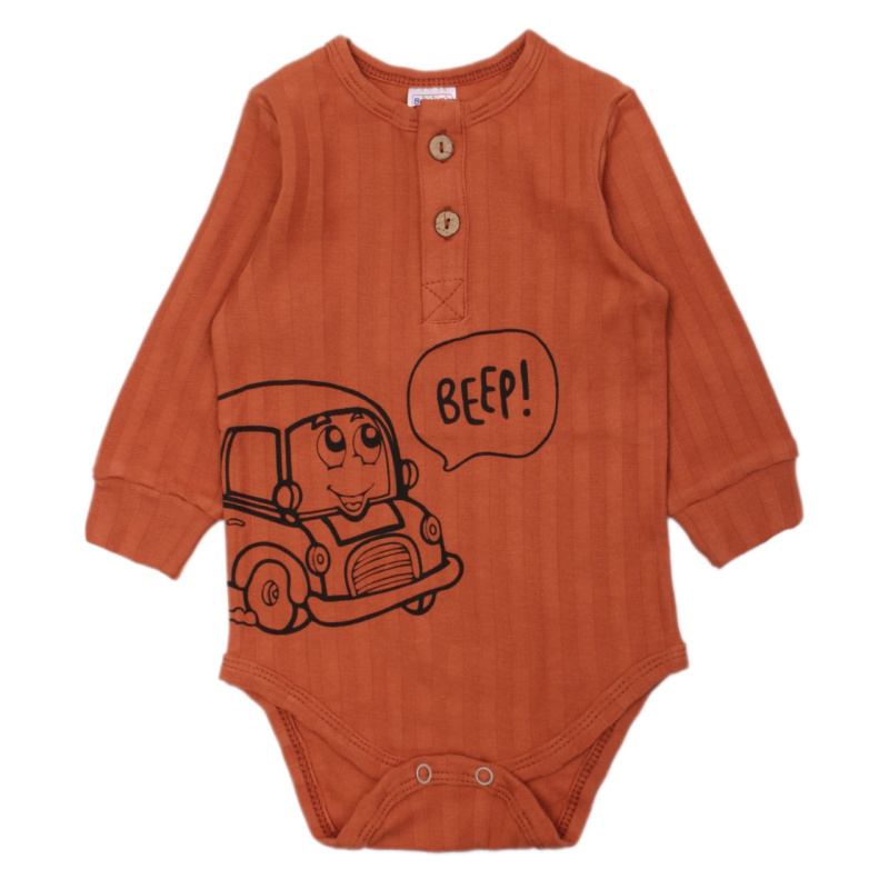 картинка ЧЗ Боди для детей 62-86 см 100% х/б BONITO KIDS/OP1362/уп.5шт./меш.540шт. от BonitoKids