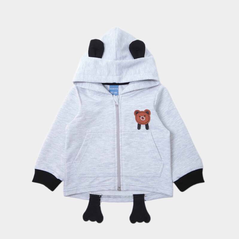 картинка КГ_Худи для детей 80-98 см 65% хлопок, 27% полиэстер, 8% эластан BONITO KIDS/OP1856(01-23)/уп.4шт./меш.260шт. от BonitoKids