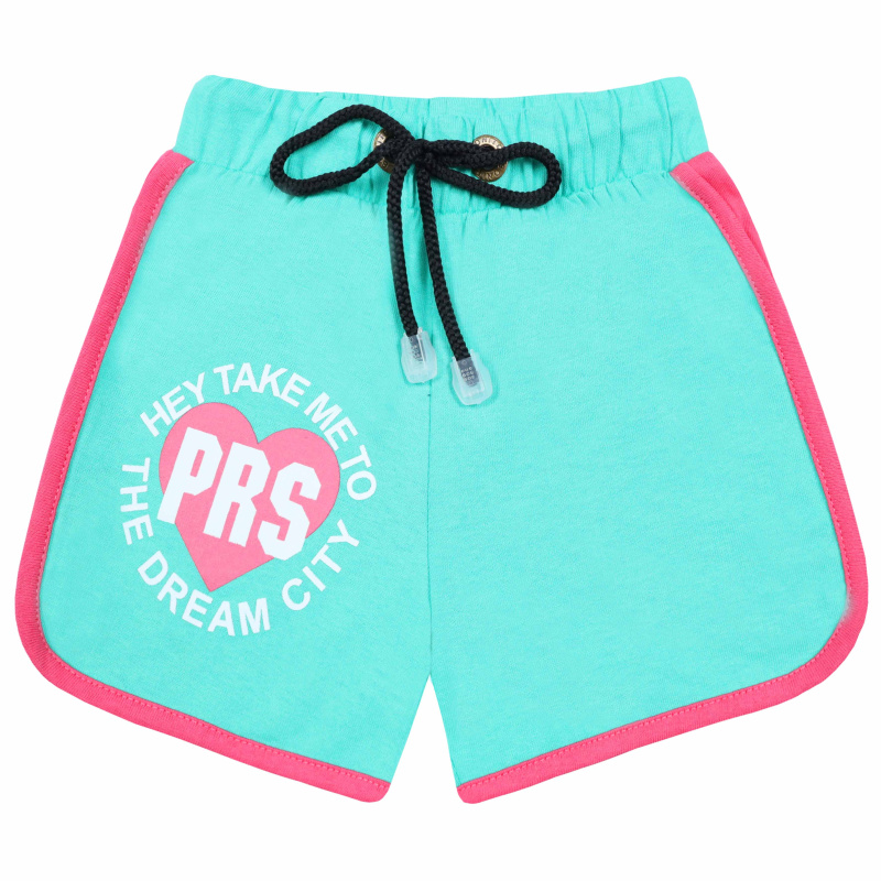 картинка БГ_ЧЗ Шорты для девочки 3-7 лет 100% хлопок BONITO KIDS/BK1346SH(ЧЗ)/уп.5шт./меш.600шт. от BonitoKids