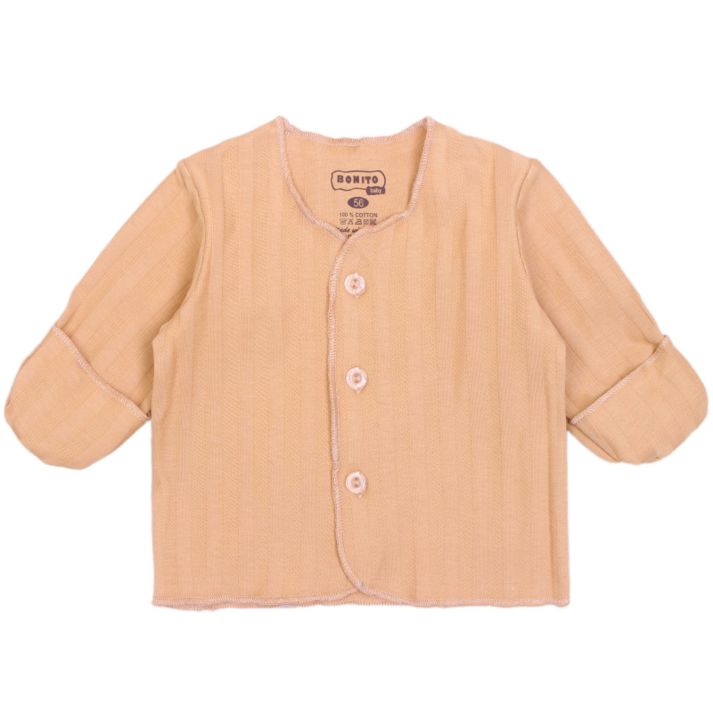 картинка ЧЗ Распашонка для новорожденных. 56-62 100% хлопок BONITO KIDS/OP1725/уп.6шт./меш.1128 шт. от BonitoKids