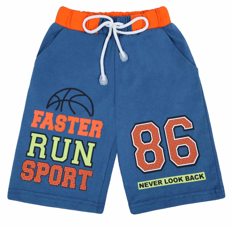 картинка БГ_ЧЗ Шорты для мальчика 3-7 лет 100% хлопок BONITO KIDS/BK1430SH-23-01 /уп.5шт./меш.450шт. от BonitoKids