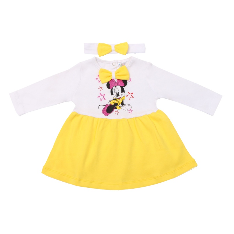 картинка КГЛ Платье для девочки 68-86 см 100% х/б BONITO KIDS/OP1073(minni)/уп.4шт./меш.480шт. от BonitoKids