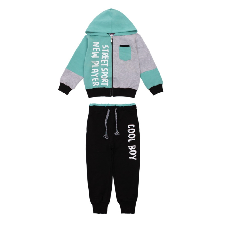 картинка ЧЗ Комплект для мальчика(толстовка,трико) 3-7, Футер 2-х нитка,BONITO KIDS/OP1221(ЧЗ)уп.5 шт./меш.100шт. от BonitoKids