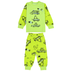 картинка БГ Пижама для мальчика 1-4 лет 100% хлопок BONITO KIDS/BK1458PJM(06-24)/уп.4шт./меш.240шт. от BonitoKids