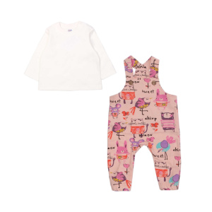 картинка Комплект для детей (комбинезон,кофта)  68-86 см BONITO KIDS/OP1214/уп.4шт./меш.256шт. от BonitoKids