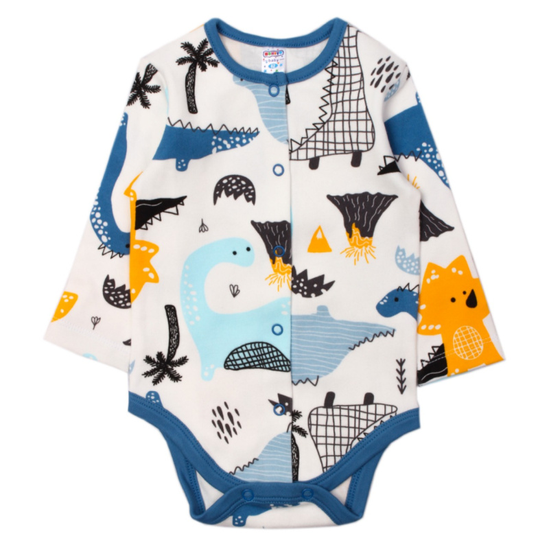 картинка ЧЗ Боди для детей 62-80 100 % хлопок BONITO KIDS/OP1284(ЧЗ)/уп.4шт./меш.512шт. от BonitoKids