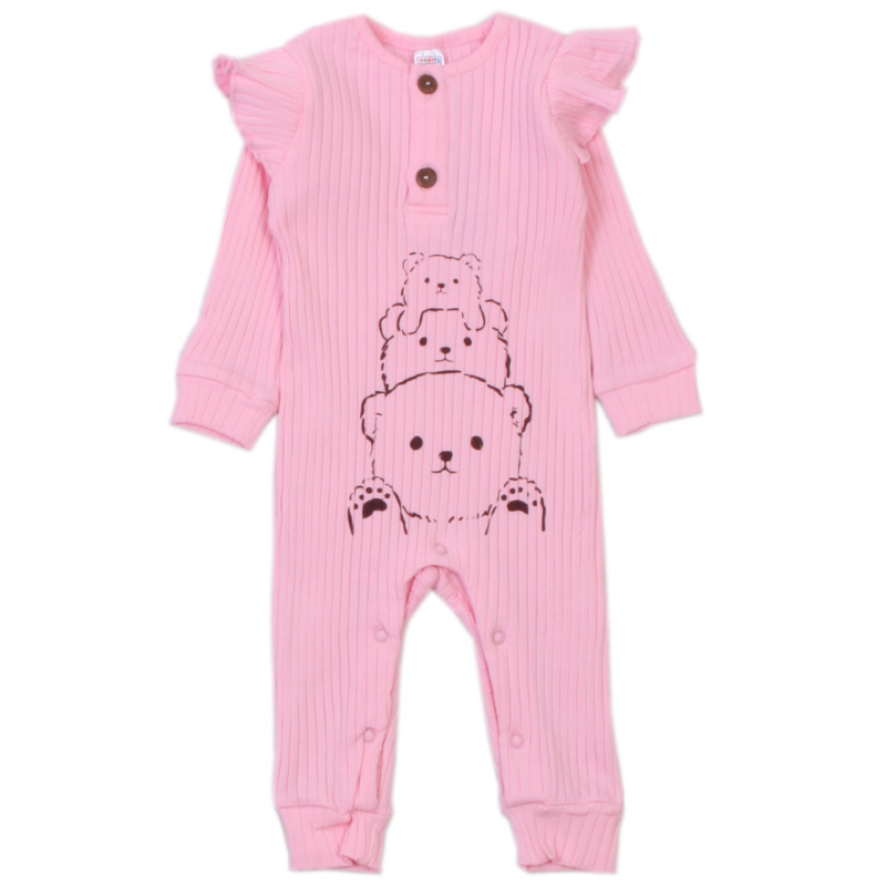 картинка КГ_БГ Комбинезон для девочки 68-92 100% х\б BONITO KIDS/OP1353/уп.5шт./меш.375шт. от BonitoKids