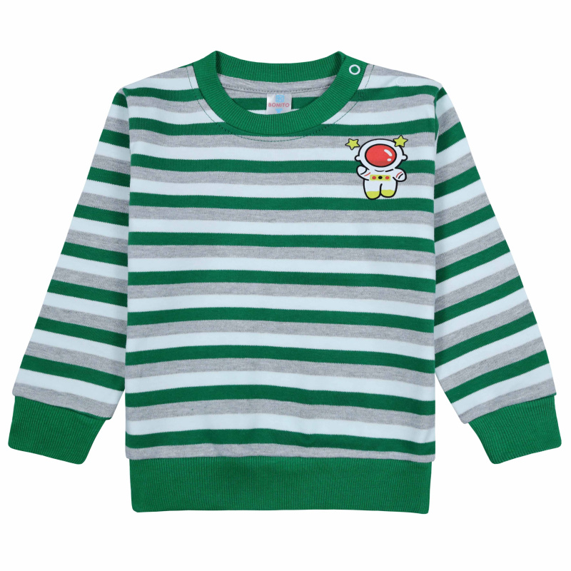 картинка БГ_ЧЗ Джемпер для мальчика 2-5 лет BONITO KIDS/BK0782DJ(05-24)(ЧЗ)/уп.4шт./меш.440шт. от BonitoKids