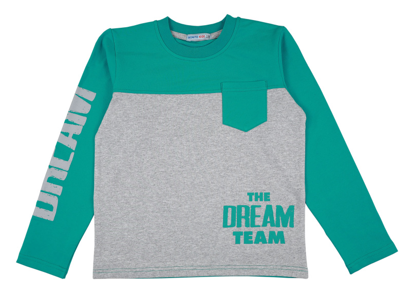 картинка КГ_ОТ Кофта  для мальчика 8-12 лет. 100% х/б BONITO KIDS/BK1513K/уп5шт./меш.300шт. от BonitoKids