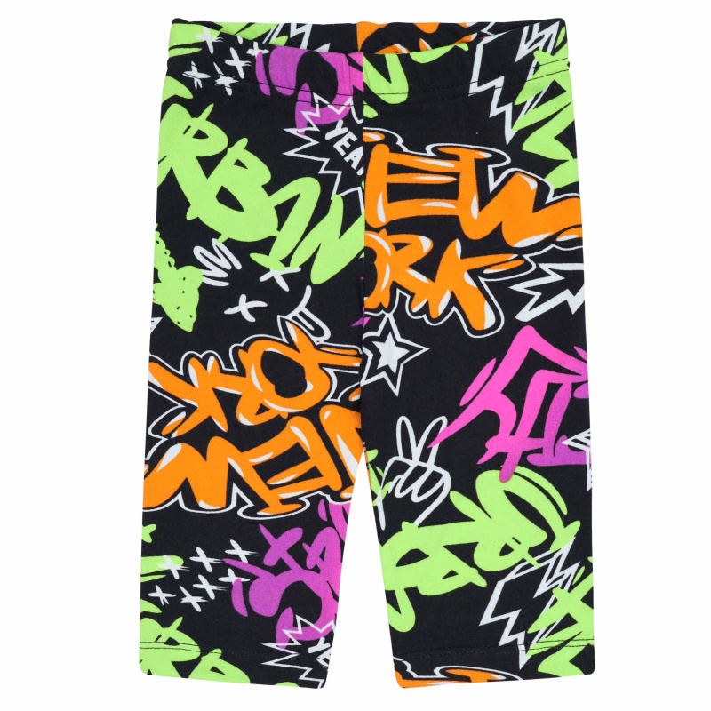 картинка БГ_ЧЗ Бриджи для девочки 3-7 лет 60% хлопок, 40% полиэстер BONITO KIDS/BK1327B(05-24)(ЧЗ)/уп.5шт./меш.900шт. от BonitoKids