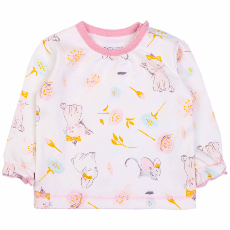 картинка Кофта для девочки 62-86 100% хб BONITO KIDS/OP1464/уп.5шт./меш.600шт. от BonitoKids
