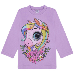 картинка БГ_ЧЗ Кофта для девочки 1-4 лет 100% хлопок BONITO KIDS/BK0006D(05-23)(ЧЗ)/уп.4шт./меш.500шт. от BonitoKids