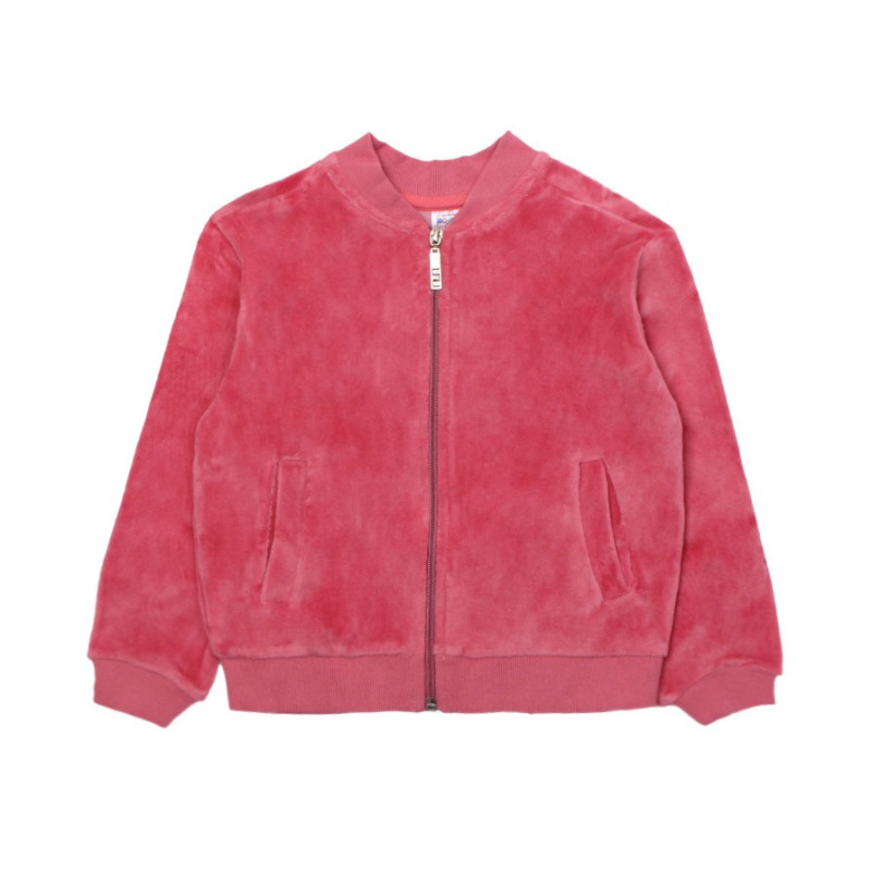 картинка ЧЗ Бомбер для девочки 3-7 лет 80% хлопок, 20% полиэстер BONITO KIDS/OP1202(ЧЗ)/уп.5шт./меш.180шт. от BonitoKids