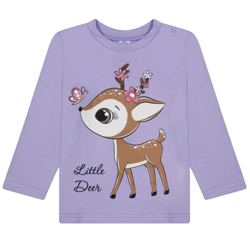 картинка БГ_ЧЗ Кофта для девочки 1,5-4 лет 100% хлопок BONITO KIDS/BK0006D(08-25)(ЧЗ)/уп.4шт./меш.500шт. от BonitoKids