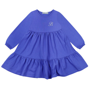 картинка БГ_ЧЗ Платье для девочки 3-7 лет 92% хлопок, 8% лайкра	 BONITO KIDS/BK1561P(12-22)(ЧЗ)/уп.5шт./меш.250шт. от BonitoKids
