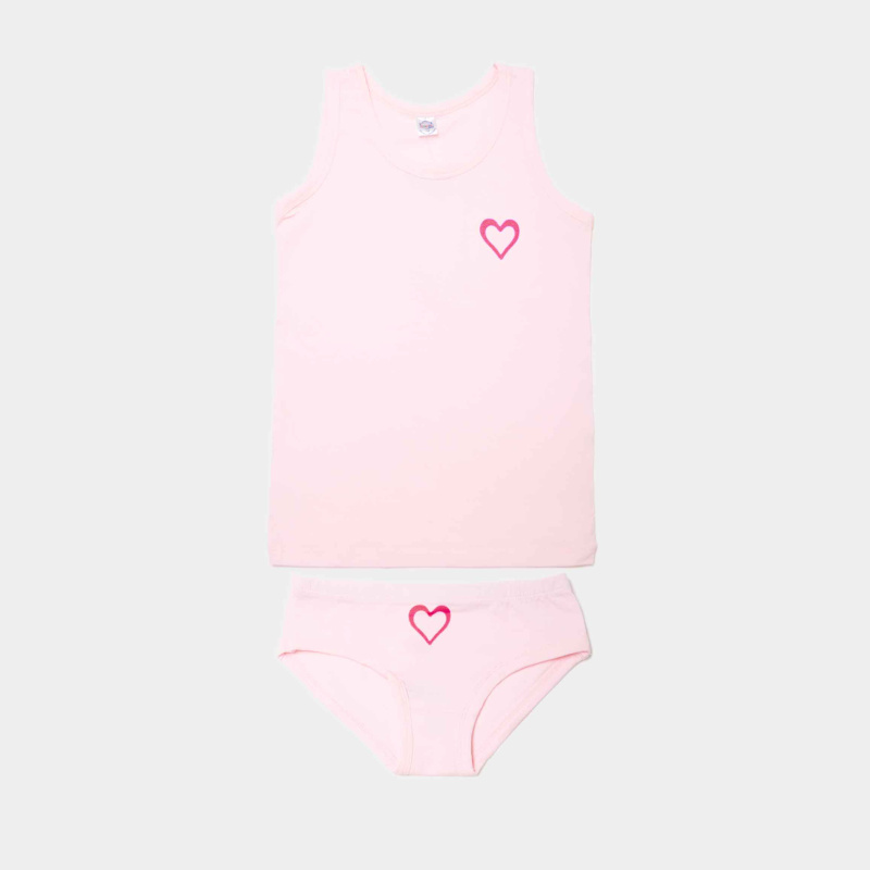 картинка БГ_ЧЗ Комплект для девочки (майка и трусы) 8-12 лет BONITO KIDS/SS6060(01-23)/уп.5шт./меш.540шт. от BonitoKids