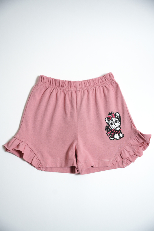 картинка БГ_ЧЗ Шорты для девочки 1,5-4 лет 100% хлопок BONITO KIDS/BK0101D(ЧЗ)/уп.4шт./меш.800шт. от BonitoKids