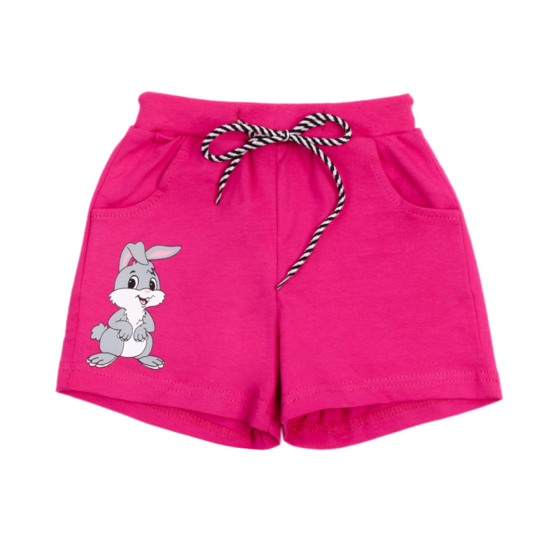 картинка КГ_БГ Шорты для девочки 1-4 лет 100% хлопок BONITO KIDS/OP1428/уп.4шт./меш.624шт. от BonitoKids