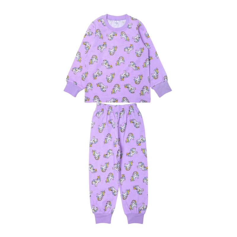 картинка БГ_ЧЗ Пижама для девочки 3-7 лет 92% хлопок 8% лайкра BONITO KIDS/SS6070(01-23)(ЧЗ)/уп.5шт./меш.250шт. от BonitoKids